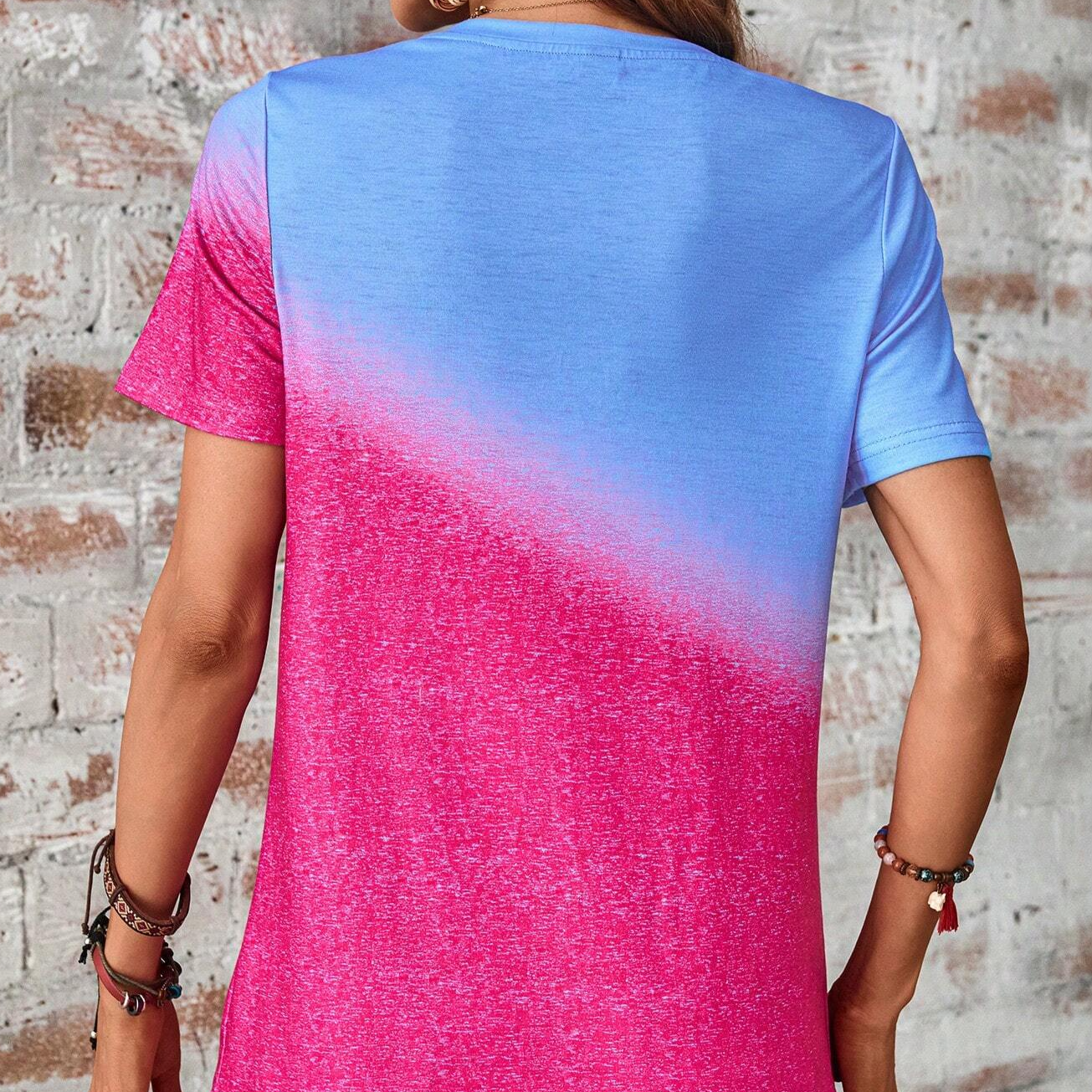 Women's Gradient Short Sleeve T-Shirt