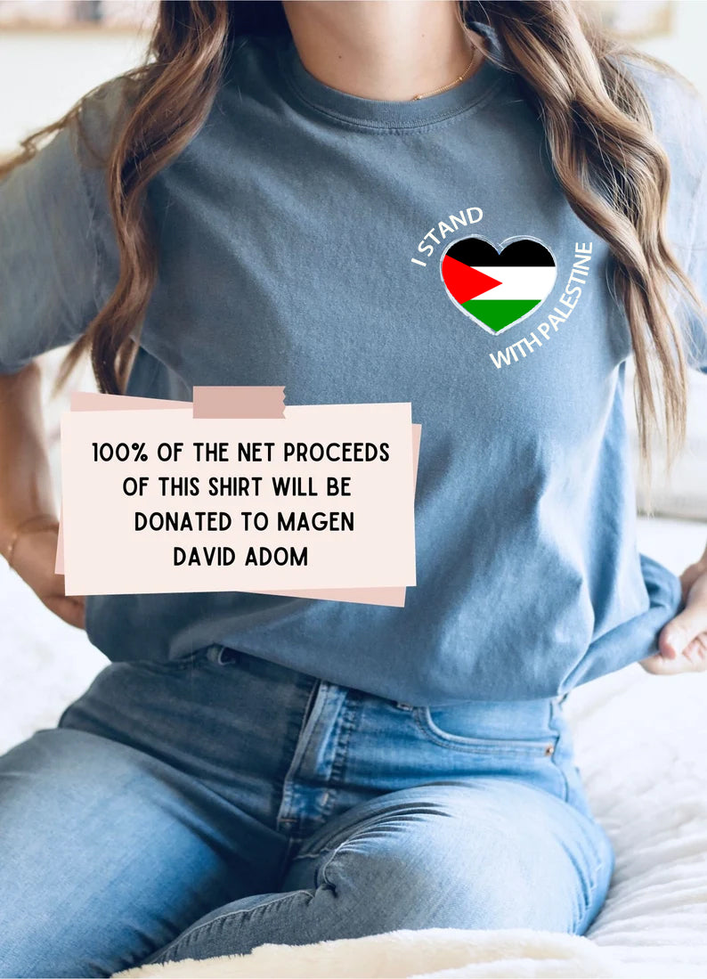 I Stand With Palestine shirt，For parade t-shirt