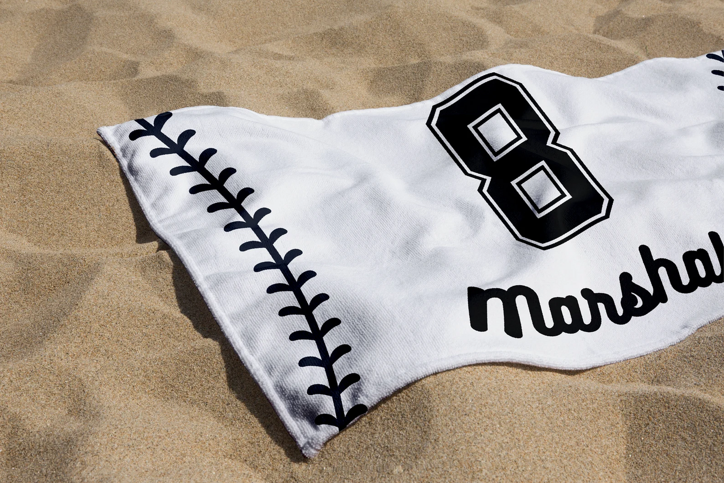 Baseball Custom Towel - Beach Towel