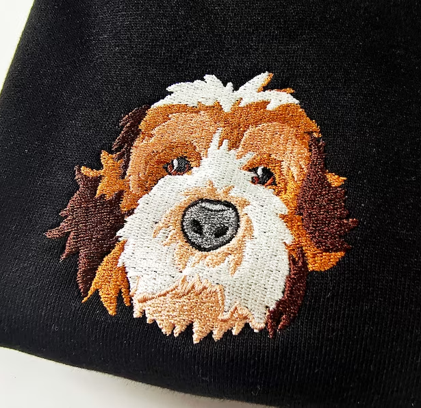 Custom Embroidered Dog Sweatshirt