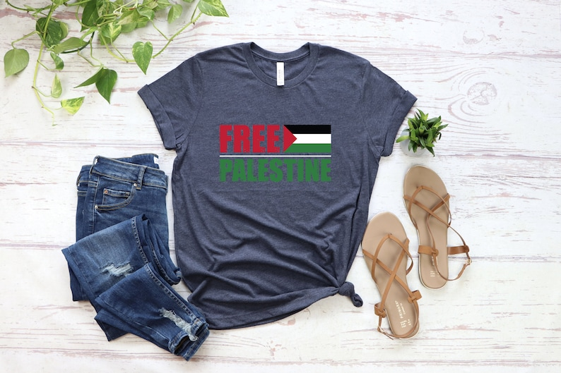 Free Palestine Flag Shirt Stop the Genocide Palestinian Lives