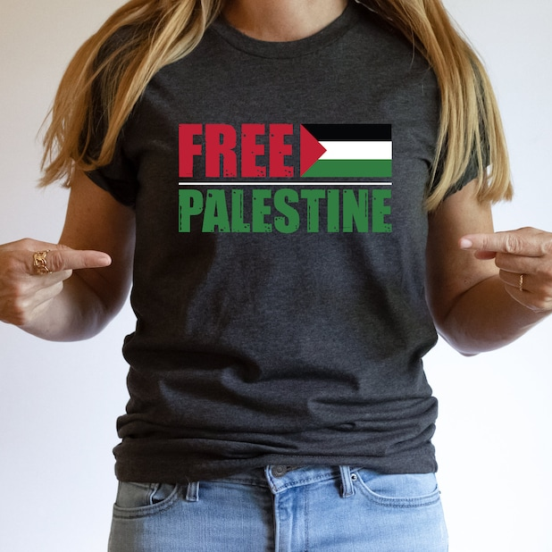 Free Palestine Flag Shirt Stop the Genocide Palestinian Lives