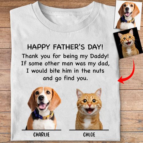 Thank You Being Daddy Dog Cat Dad Shirt