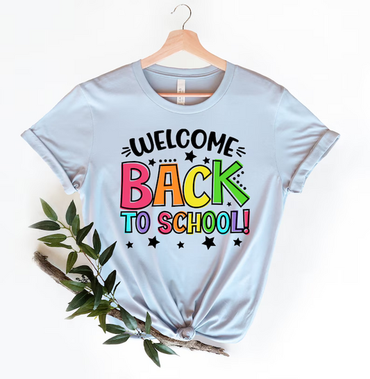 1st day of school,Welcome Back To School Shirt ,Teacher Tee,Teacher Appreciation Tee