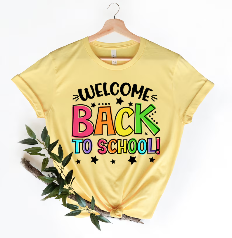 1st day of school,Welcome Back To School Shirt ,Teacher Tee,Teacher Appreciation Tee