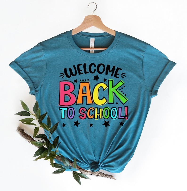 1st day of school,Welcome Back To School Shirt ,Teacher Tee,Teacher Appreciation Tee