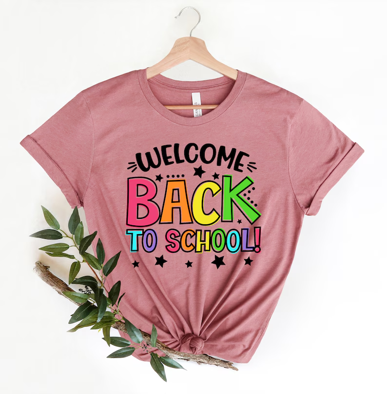 1st day of school,Welcome Back To School Shirt ,Teacher Tee,Teacher Appreciation Tee