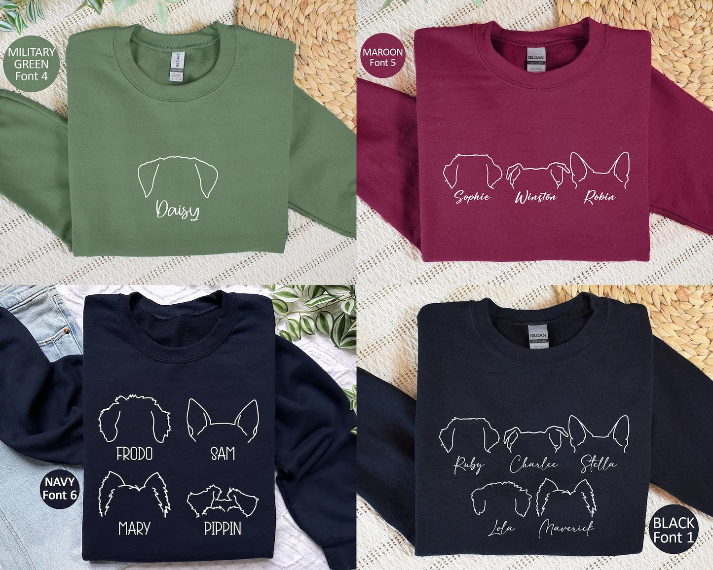 Custom Dog Sweatshirt