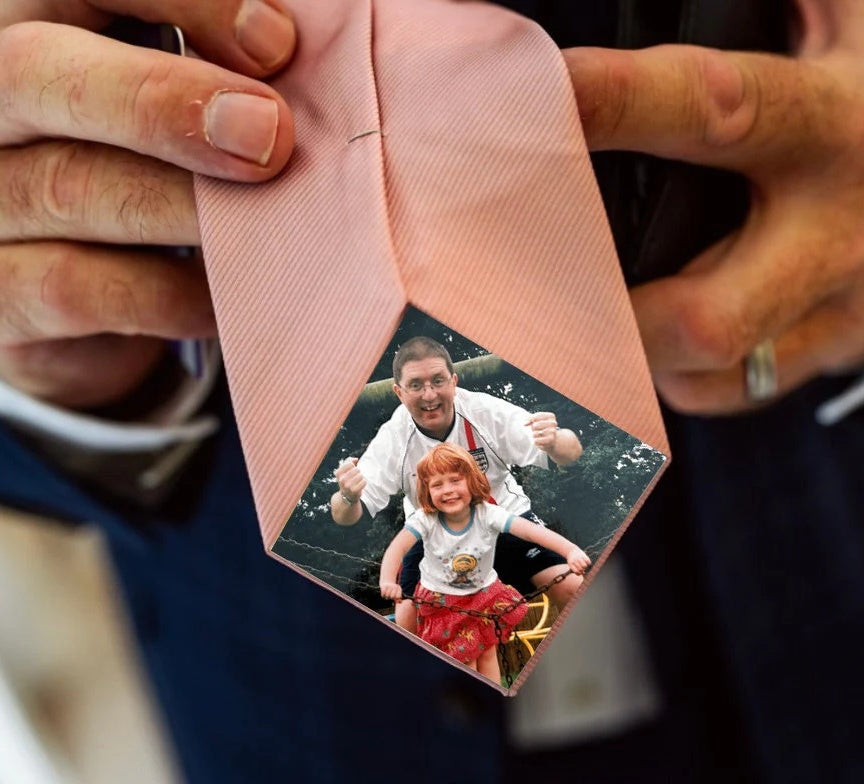 Personalized Picture Necktie:  Your Own Custom  Tie, Father's Day Gift