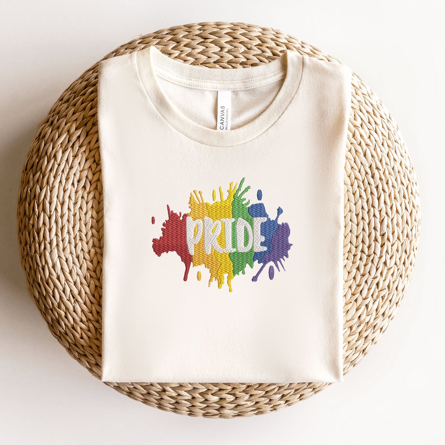 Embroidered Lgbt Shirt