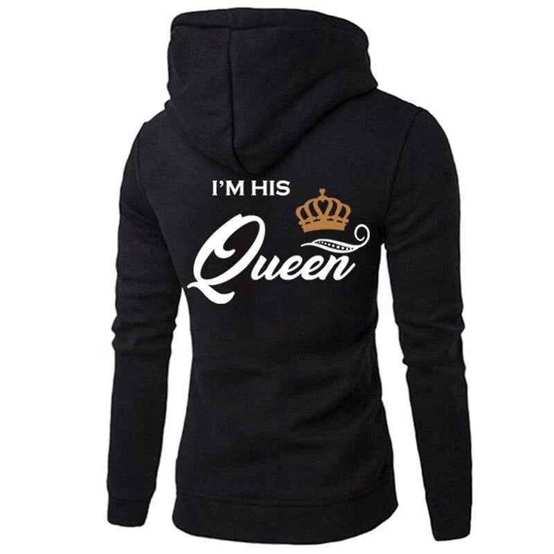 Couple Hoodies My Queen My King