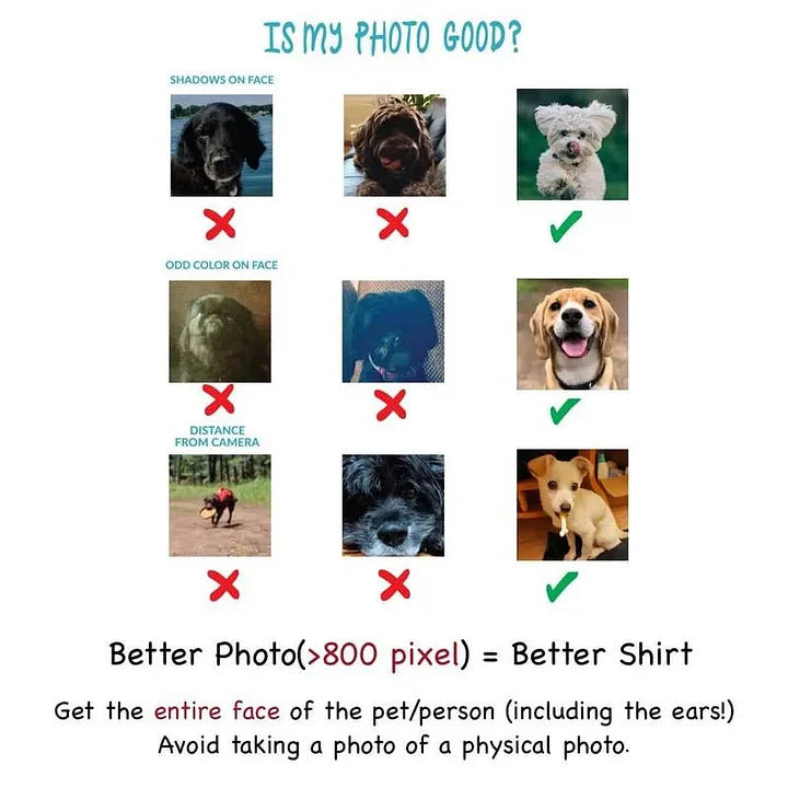 Custom Pet Photo Flip Sequin Shirt