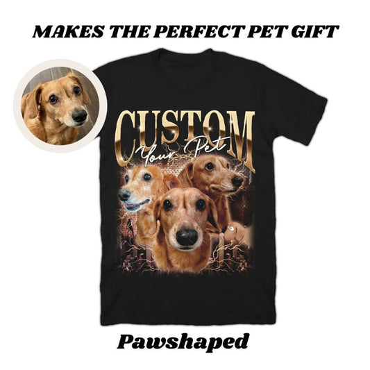 Custom Vintage Hip Hop Vintage Pet Tee