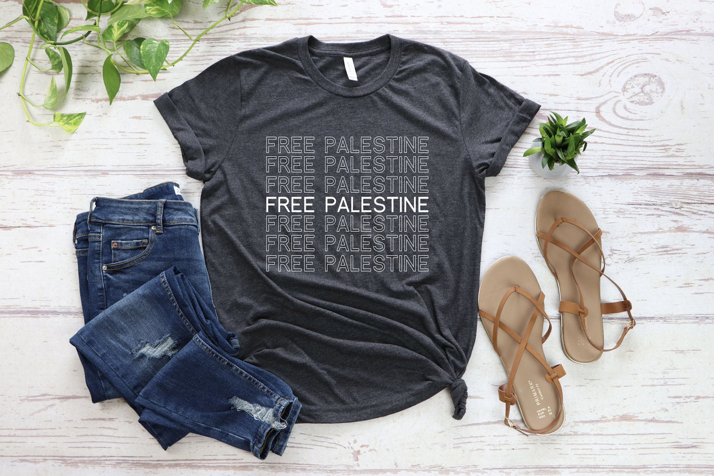 Free Palestine Shirt Stop the Genocide Palestinian Lives