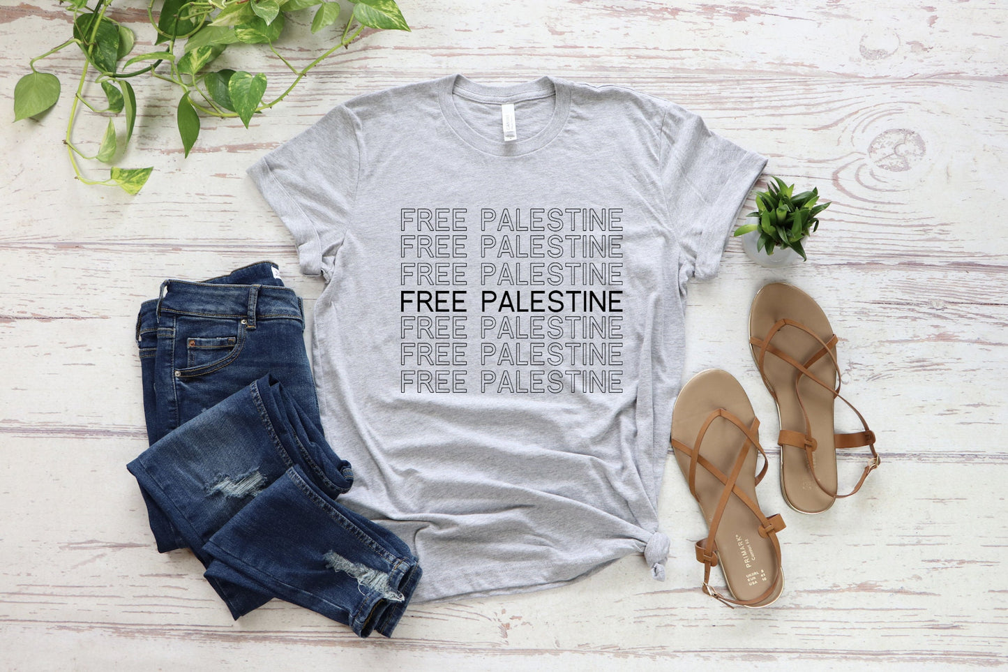 Free Palestine Shirt Stop the Genocide Palestinian Lives