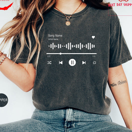 Custom Song Name Artist Name Shirt - Show Your Favorite Song And Artist