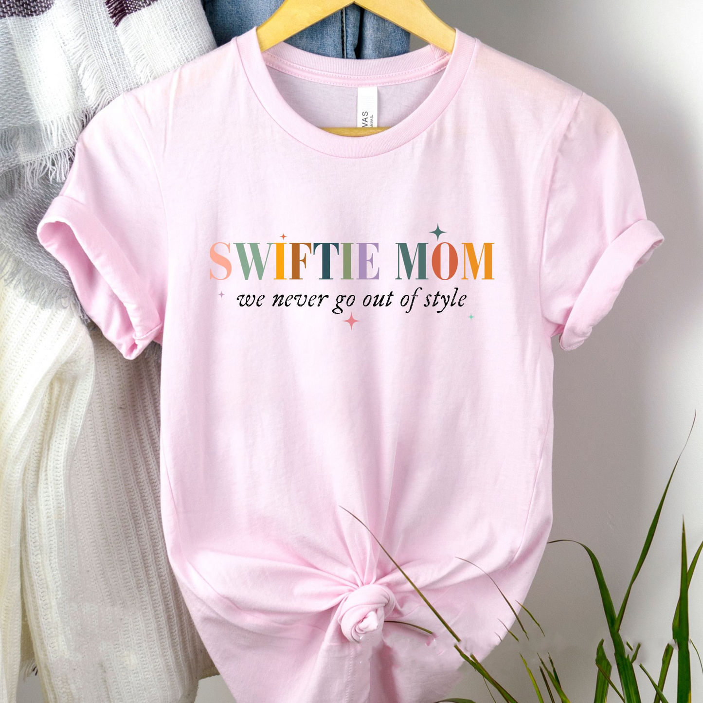 Swiftiee Mom We Never Go Out Of Style Shirt