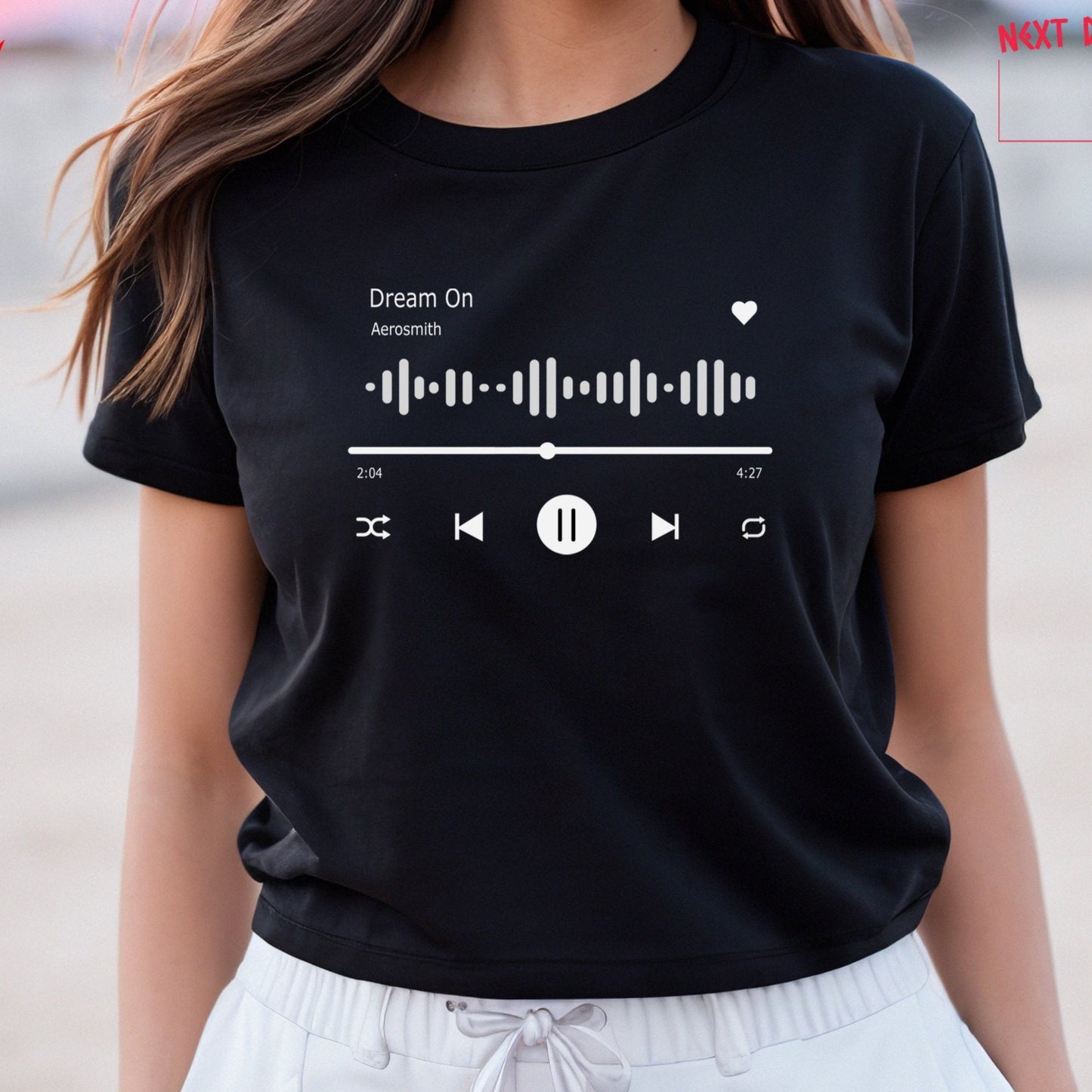 Custom Song Name Artist Name Shirt - Show Your Favorite Song And Artist