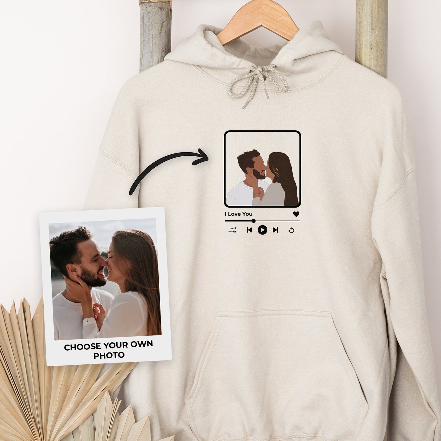 Animated Art Photo Shirt，Custom Portrait from Photo