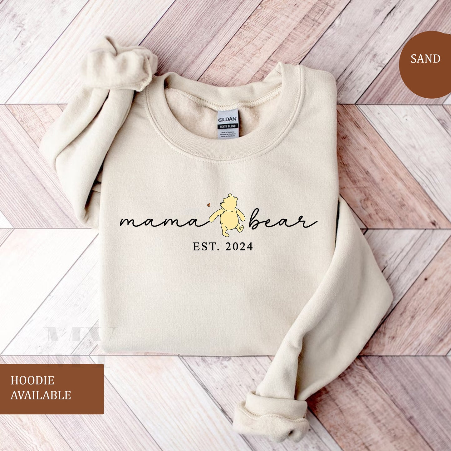 Personalized Mama Bear Winnie,Mothers Day Gifts