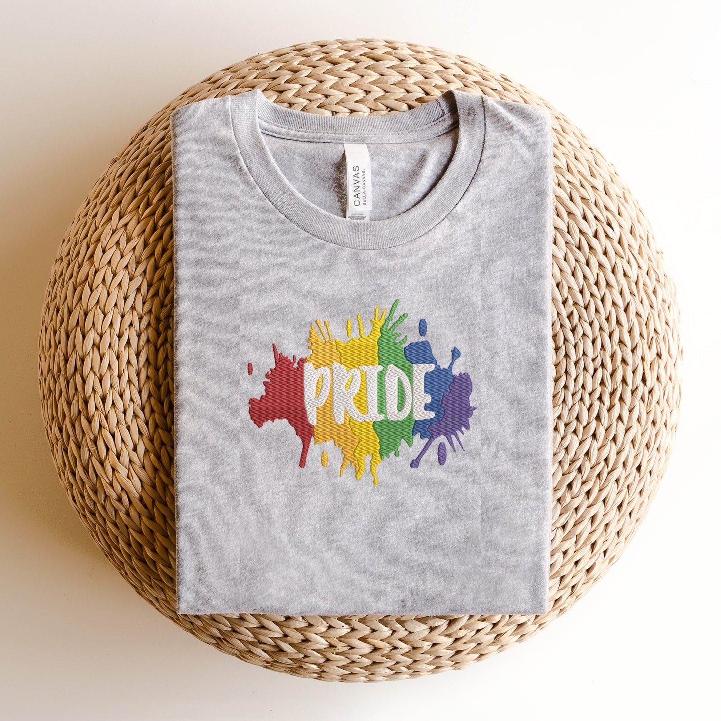 Embroidered Lgbt Shirt