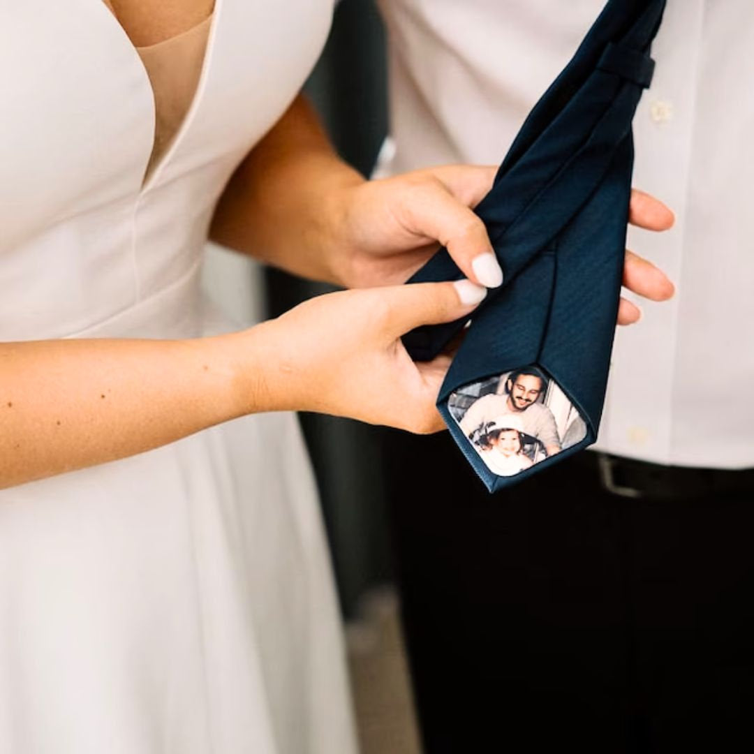 Personalized Picture Necktie:  Your Own Custom  Tie, Father's Day Gift