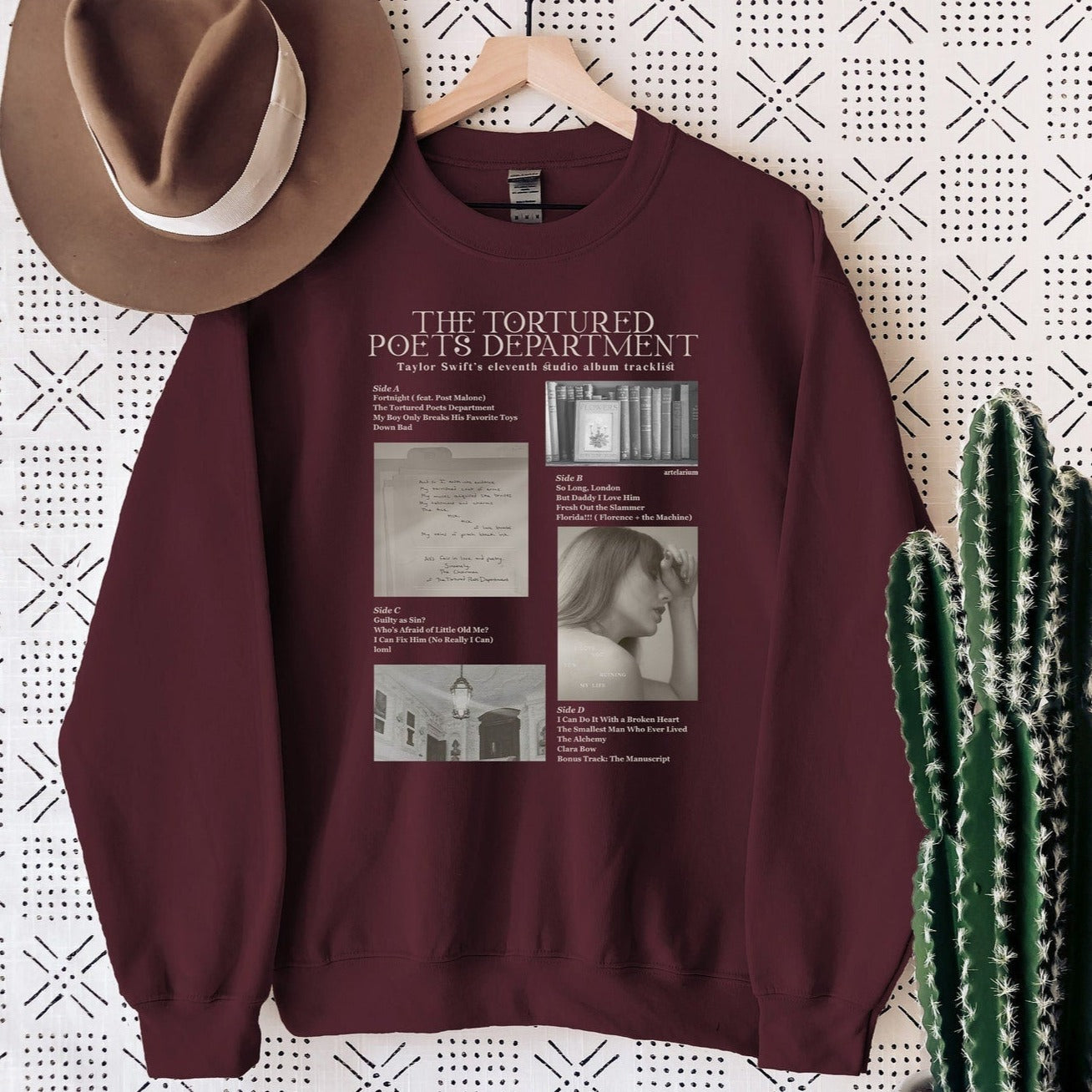 The Tortured Poets Department Sweatshirt - TS New Album Sweatshirt Gift for Swiftie Fan