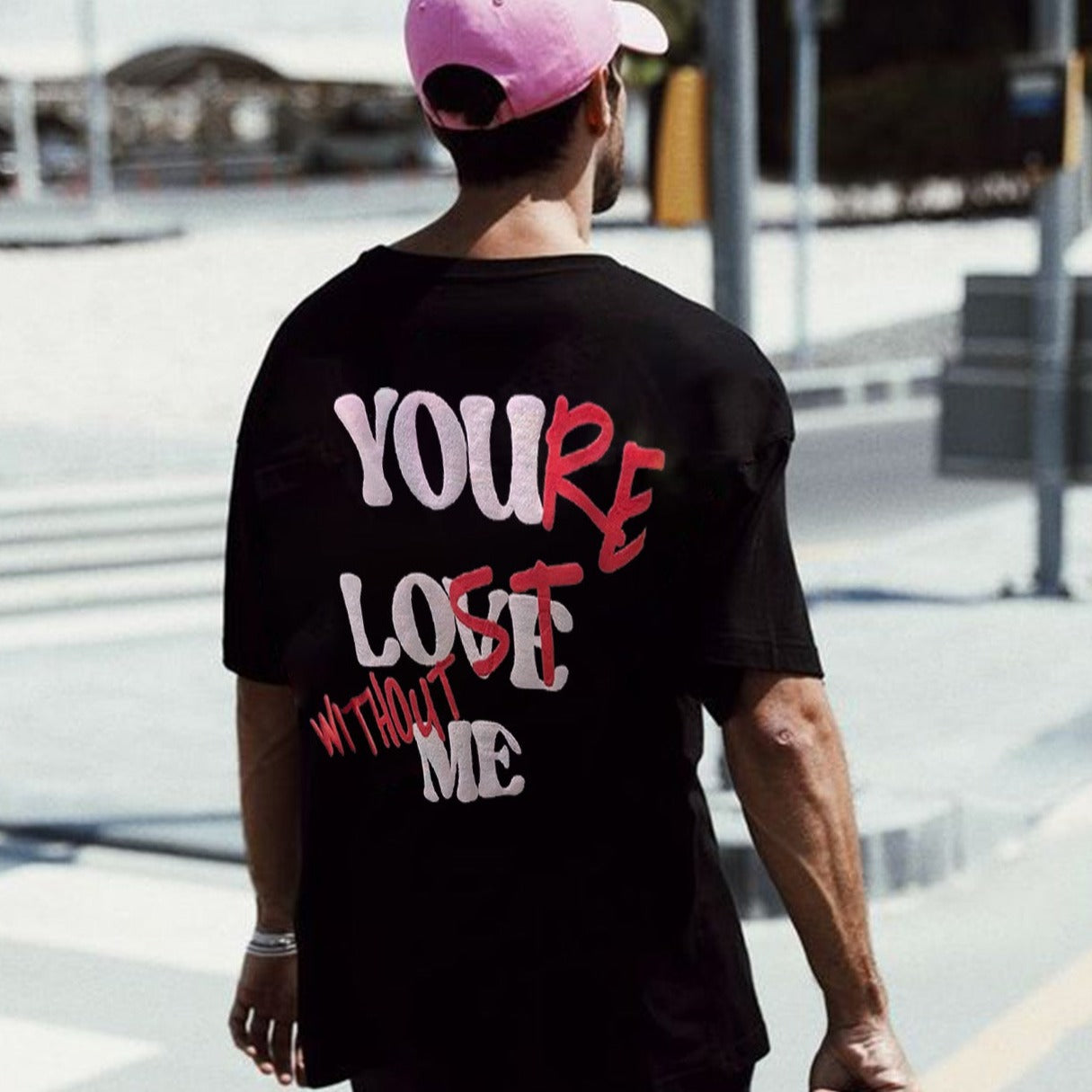 "YOU LOVE ME,YOU'RE LOST WITHOUT ME" Slogan Shirt Sweatshirt Hoodie