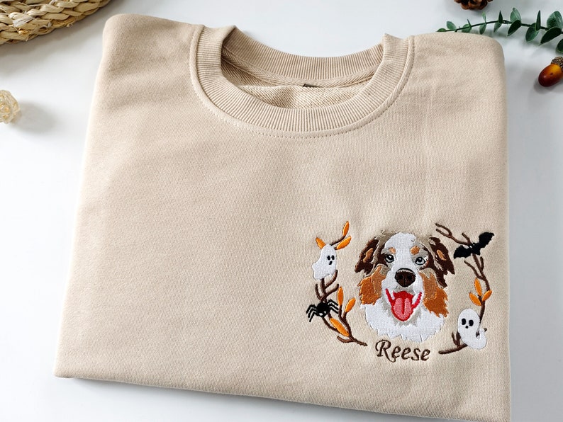 Custom Embroidered Dog Sweatshirt