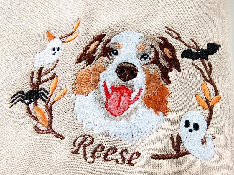 Custom Embroidered Dog Sweatshirt